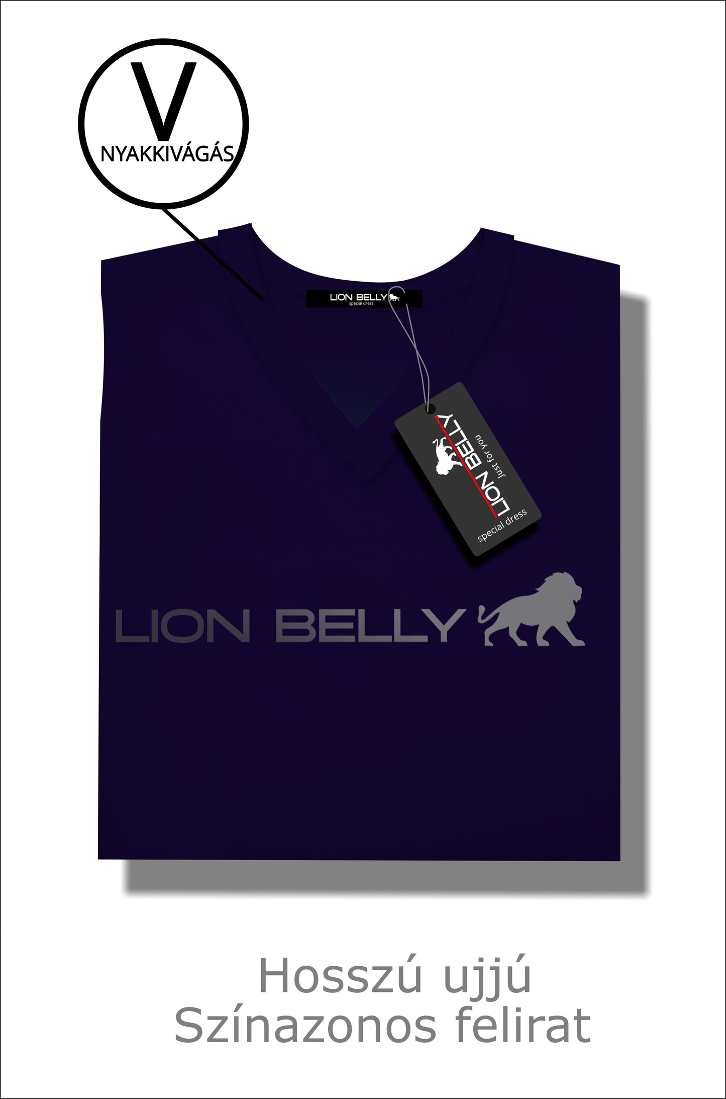 Lion Belly Hosszú Ujjú Kalifornia HU-V